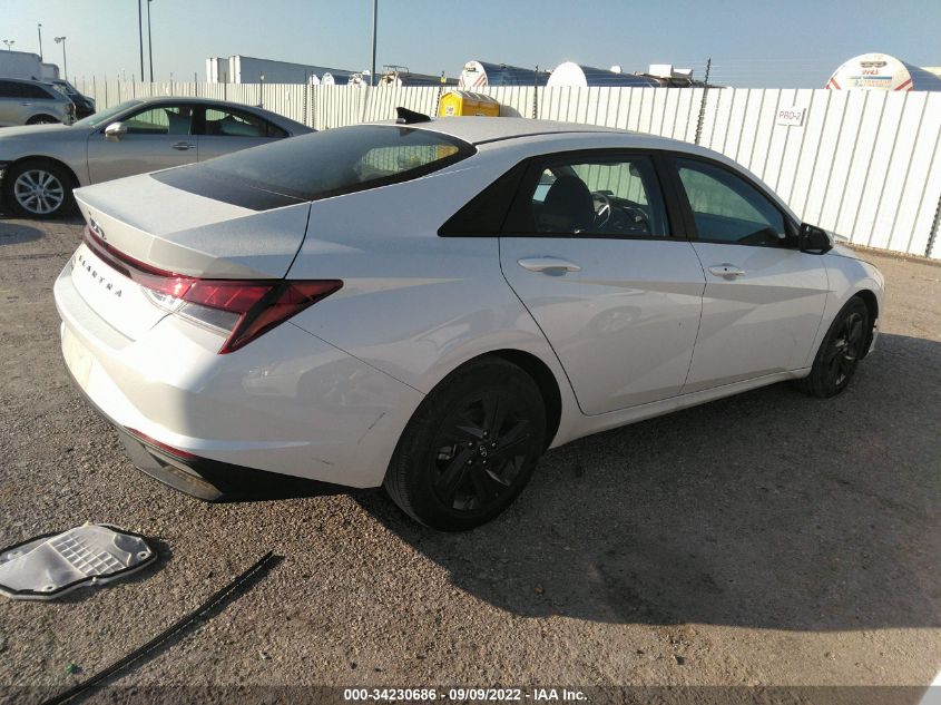 2022 HYUNDAI ELANTRA SEL VIN: 5NPLM4AG3NH070879