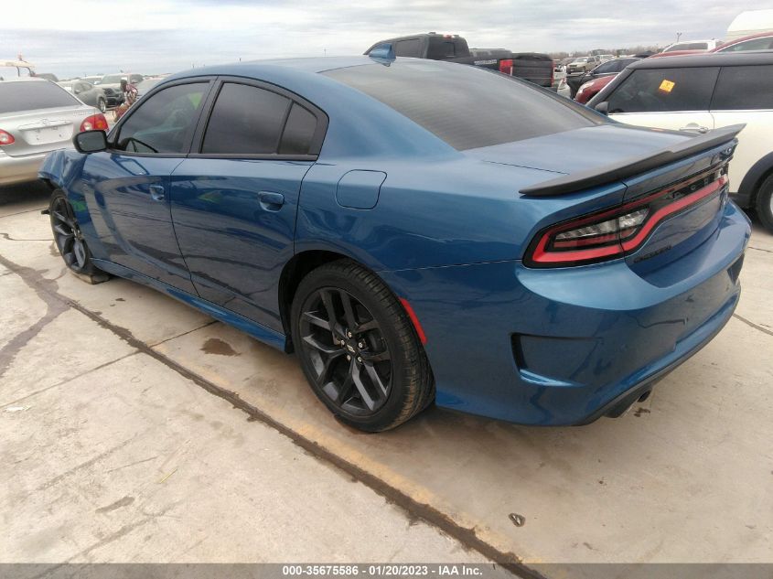 2021 DODGE CHARGER R/T VIN: 2C3CDXCT6MH574916