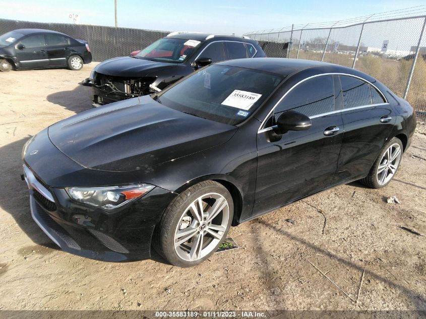 2021 MERCEDES-BENZ CLA CLA 250 VIN: W1K5J4GB2MN152944