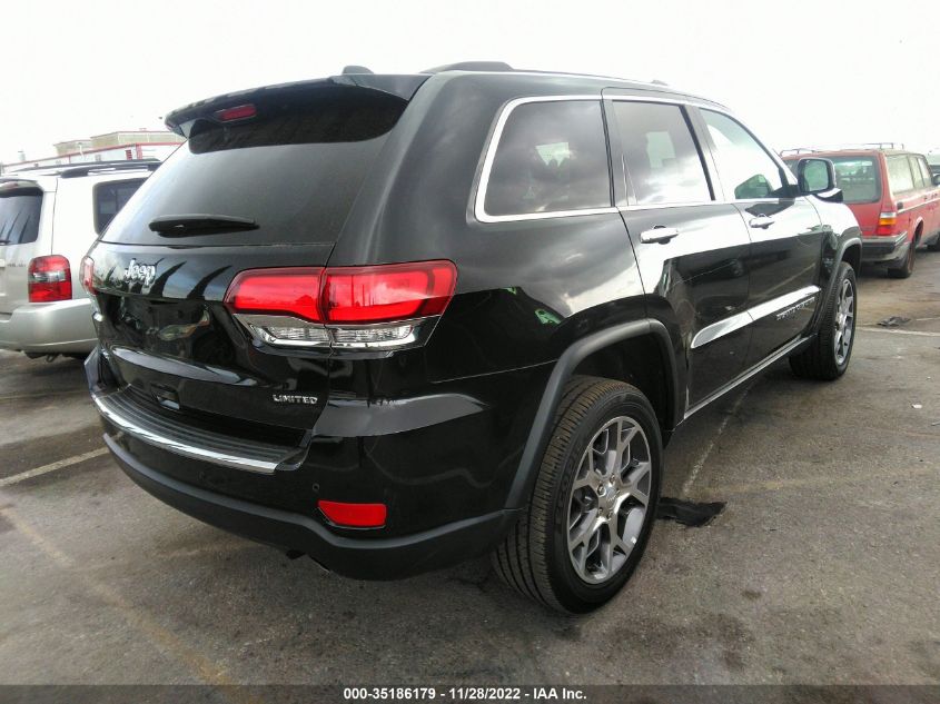 2022 JEEP GRAND CHEROKEE WK LIMITED VIN: 1C4RJFBGXNC124901