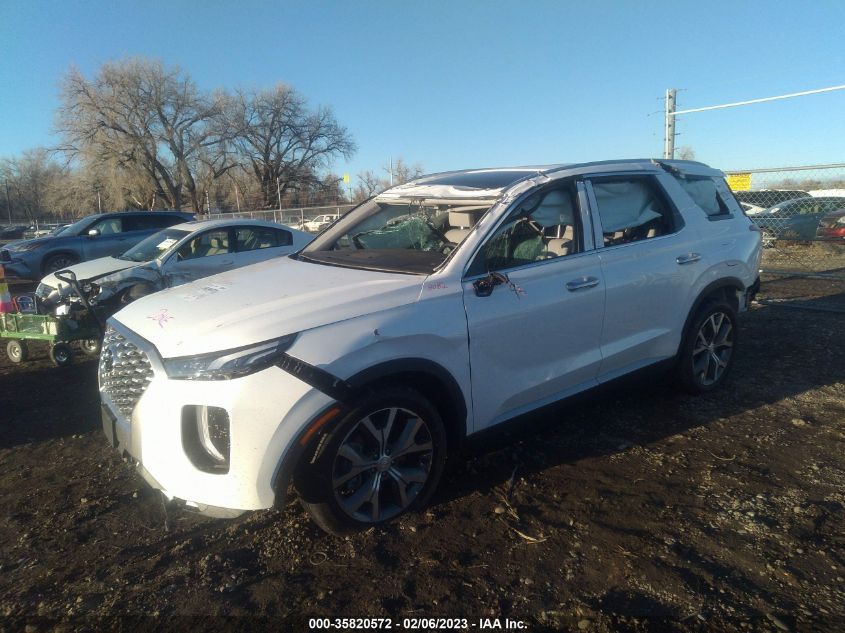 2022 HYUNDAI PALISADE SEL VIN: KM8R4DHE3NU485345