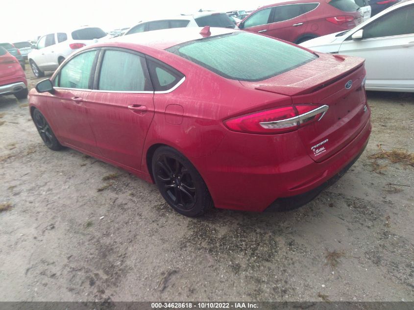 2020 FORD FUSION SE VIN: 3FA6P0HD9LR166587