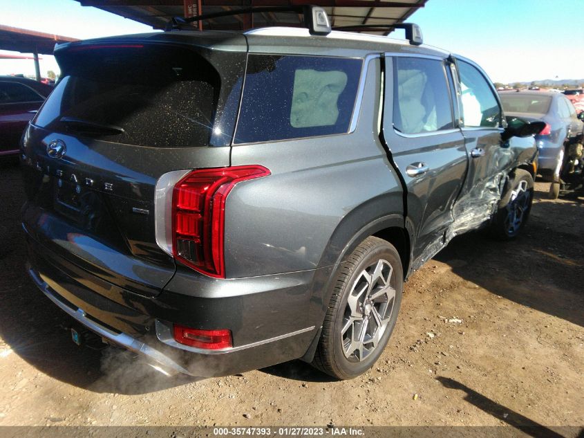 2022 HYUNDAI PALISADE CALLIGRAPHY VIN: KM8R7DHEXNU335952