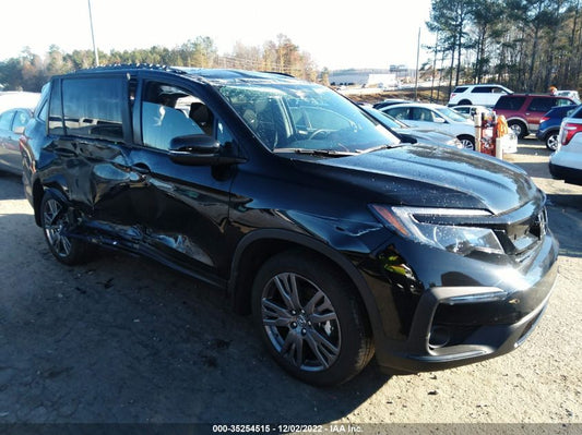 2022 HONDA PILOT SPORT VIN: 5FNYF6H3XNB042364