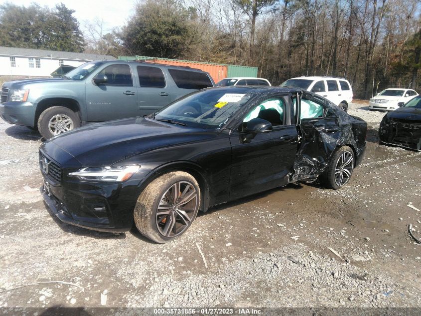 2022 VOLVO S60 R-DESIGN VIN: 7JRL12TM6NG165846