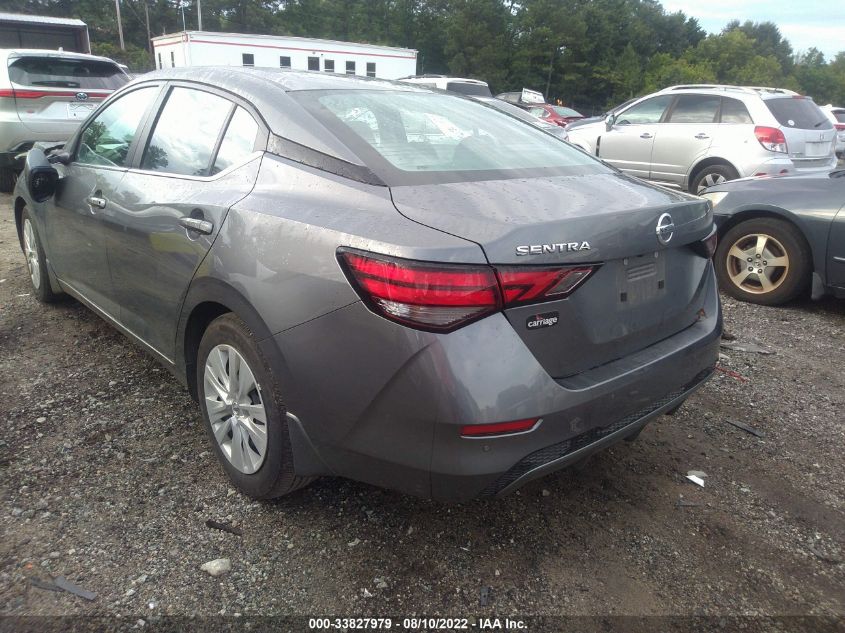 2021 NISSAN SENTRA S VIN: 3N1AB8BV9MY304979