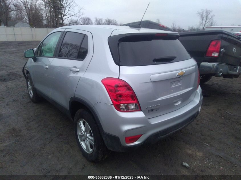 2022 CHEVROLET TRAX LS VIN: KL7CJNSM3NB545464