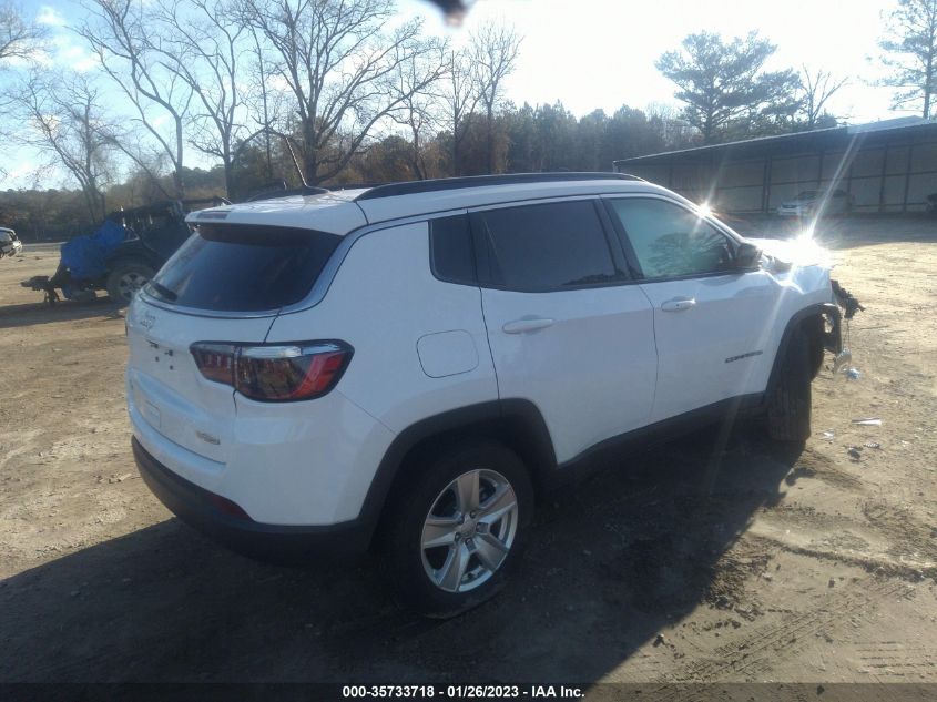 2022 JEEP COMPASS LATITUDE VIN: 3C4NJDBB5NT148387