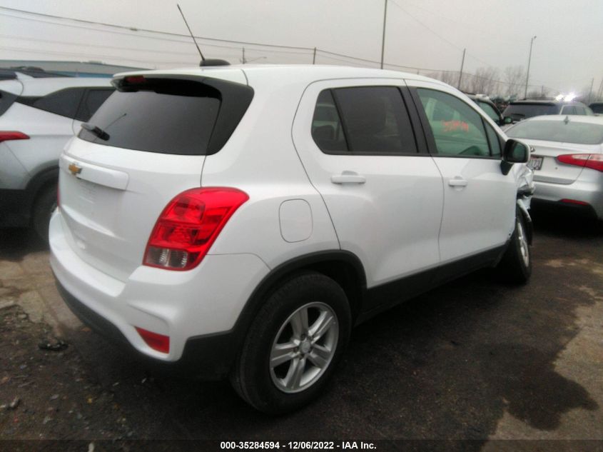 2020 CHEVROLET TRAX LS VIN: 3GNCJKSB5LL142265
