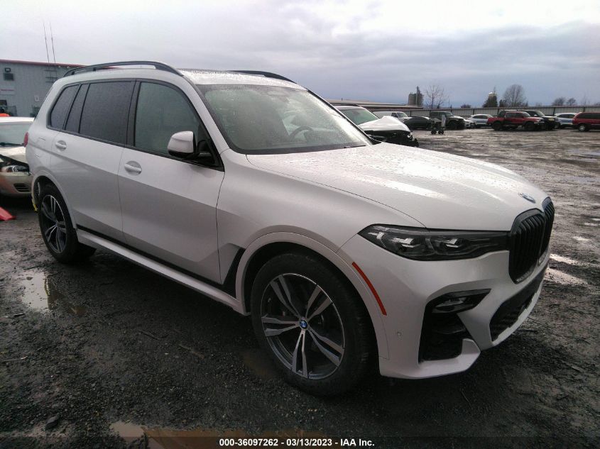 2022 BMW X7 XDRIVE40I VIN: 5UXCW2C08N9K87298