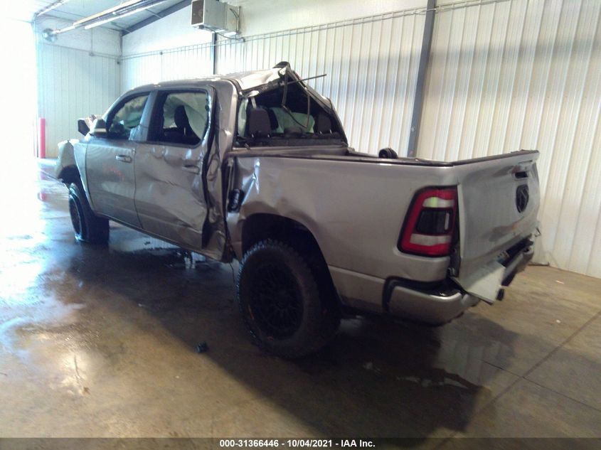 2021 RAM 1500 VIN: 1C6SRFFT3MN679233