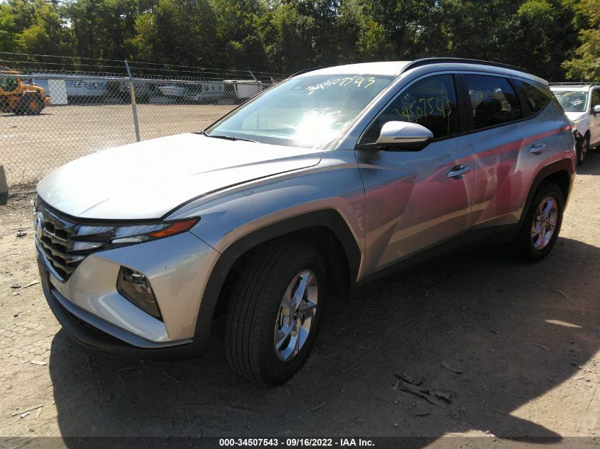 2022 HYUNDAI TUCSON SEL VIN: 5NMJBCAE4NH079982