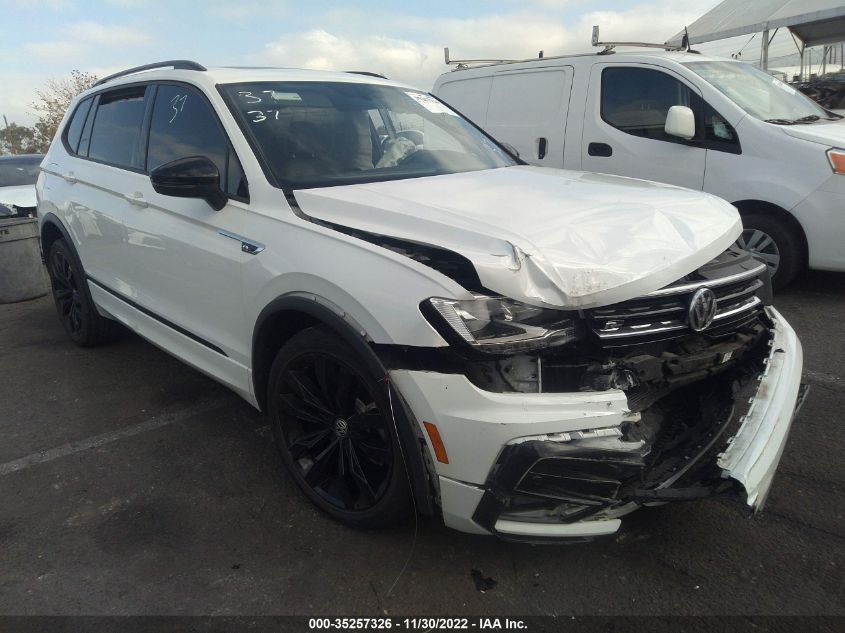 2021 VOLKSWAGEN TIGUAN SE/SE R-LINE BLACK/SEL VIN: 3VV3B7AX1MM018832
