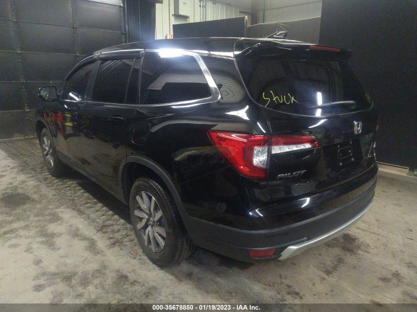 2021 HONDA PILOT EX-L VIN: 5FNYF6H59MB070169