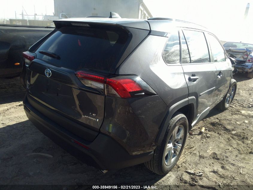 2022 TOYOTA RAV4 HYBRID LE VIN: 2T3MWRFV2NW141128