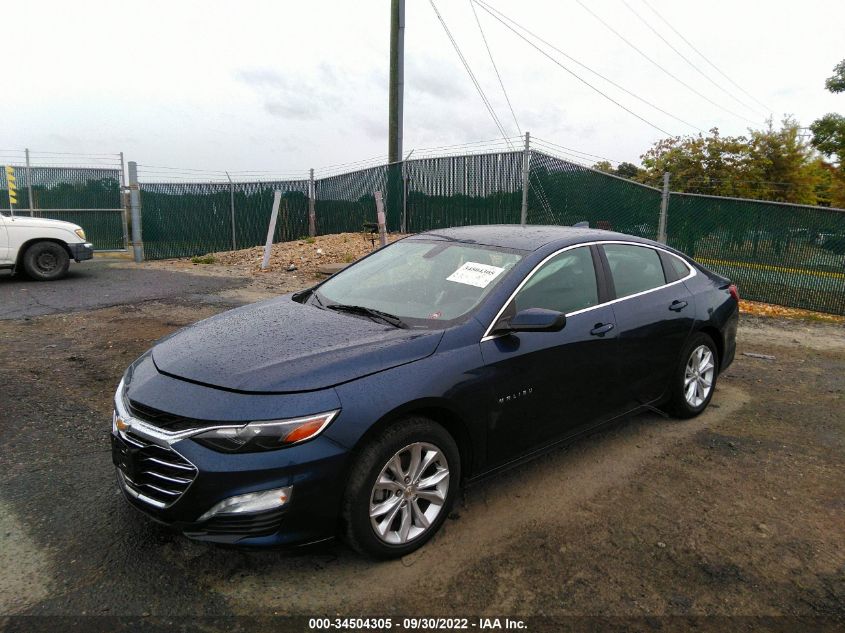 2020 CHEVROLET MALIBU LT VIN: 1G1ZD5ST4LF073107