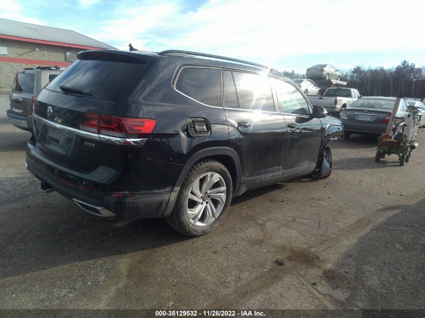 2021 VOLKSWAGEN ATLAS 3.6L V6 SE W/TECHNOLOGY VIN: 1V2KR2CA4MC542395