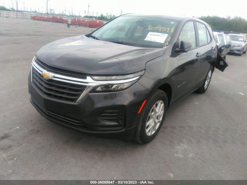 2022 CHEVROLET EQUINOX LS VIN: 3GNAXSEV5NS144361