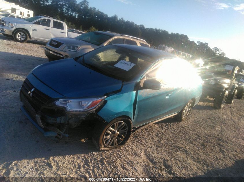 2021 MITSUBISHI MIRAGE G4 SE VIN: ML32FVFJ2MHF07225