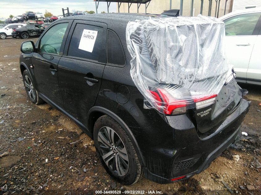2020 MITSUBISHI OUTLANDER SPORT ES 2.0/SP 2.0 VIN: JA4AP3AU6LU004404