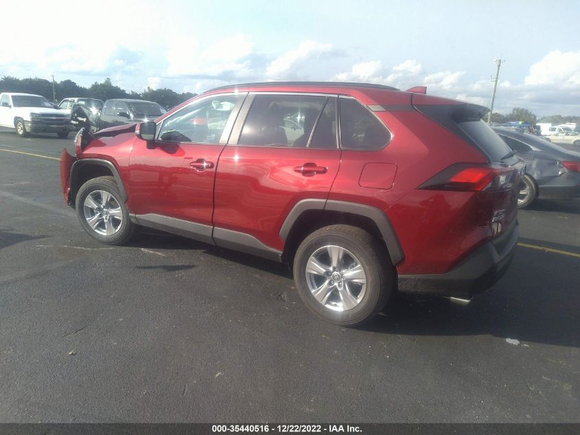 2022 TOYOTA RAV4 XLE VIN: 2T3W1RFV1NW231281
