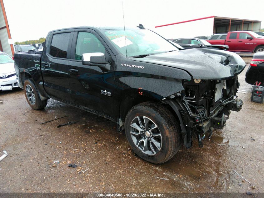 2022 CHEVROLET SILVERADO 1500 LT VIN: 1GCPACED1NZ586655