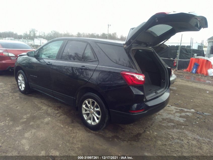 2020 CHEVROLET EQUINOX LS VIN: 2GNAXSEV5L6161236