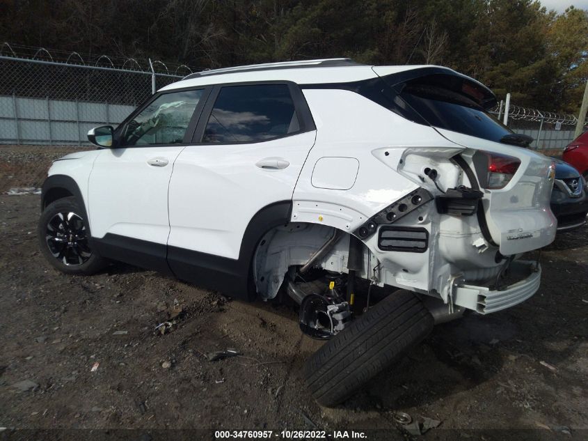 2022 CHEVROLET TRAILBLAZER LT VIN: KL79MPS26NB105816