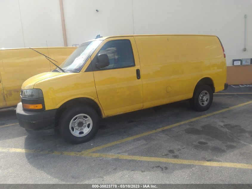 2021 CHEVROLET EXPRESS CARGO VAN VIN: 1GCWGAFP4M1228020