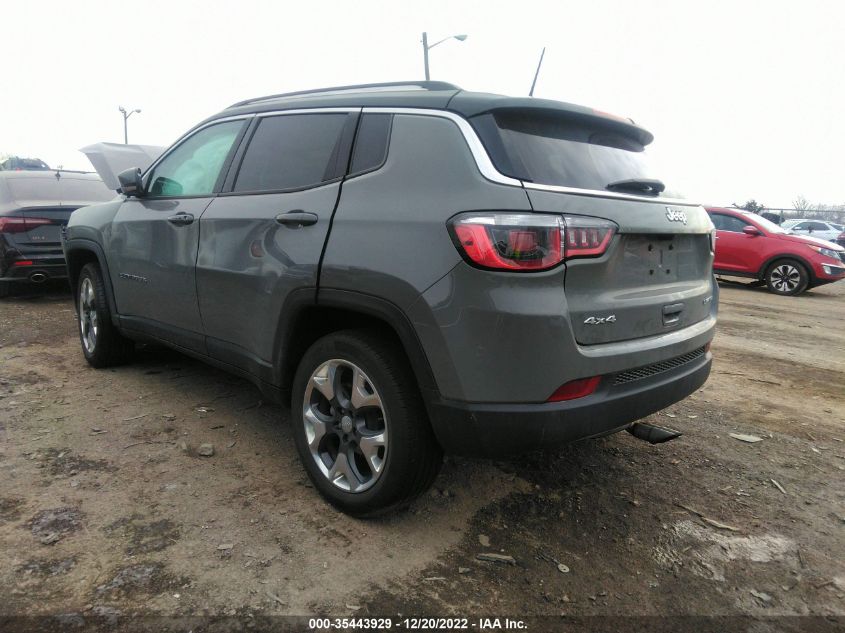 2020 JEEP COMPASS LIMITED VIN: 3C4NJDCB4LT160820
