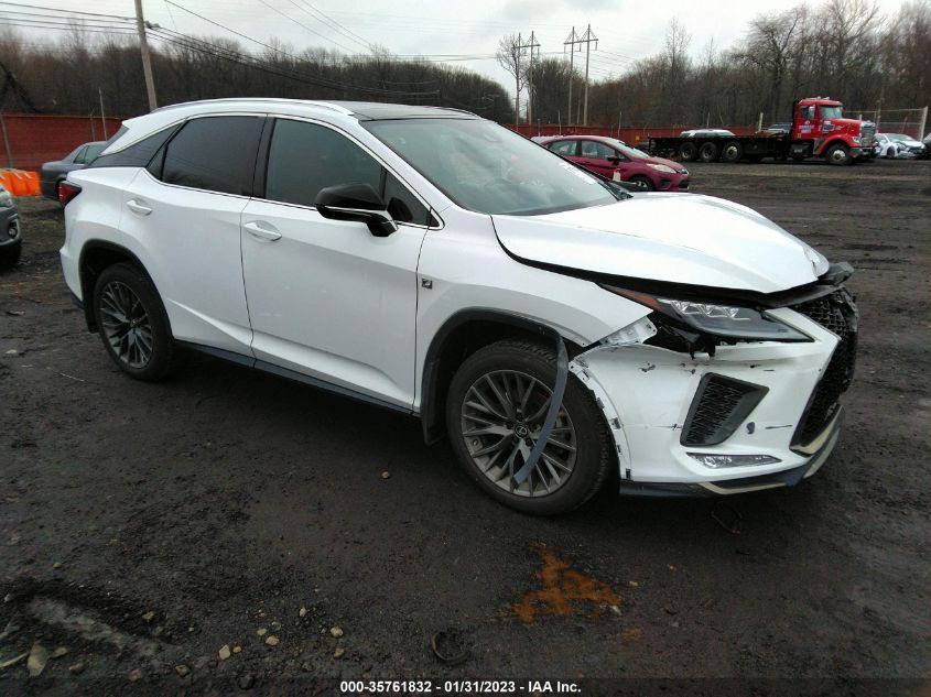 2021 LEXUS RX RX 350 F SPORT HANDLING VIN: 2T2YZMDA3MC276375