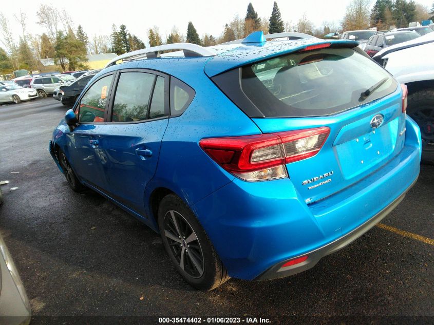 2022 SUBARU IMPREZA PREMIUM VIN: 4S3GTAD62N3718553
