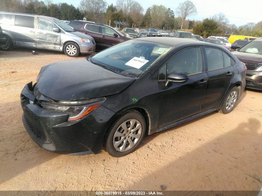 2022 TOYOTA COROLLA LE VIN: JTDEPMAE5NJ228127