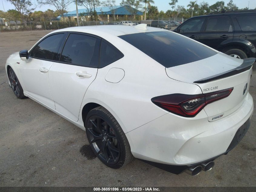 2022 ACURA TLX TYPE S W/PERFORMANCE TIRE VIN: 19UUB7F93NA001267