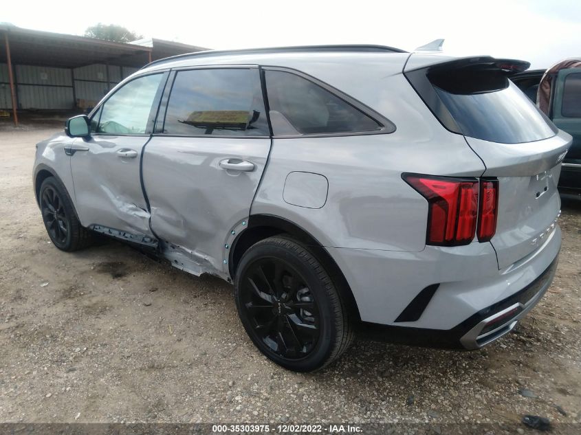 2022 KIA SORENTO SX PRESTIGE VIN: 5XYRK4LF3NG138934