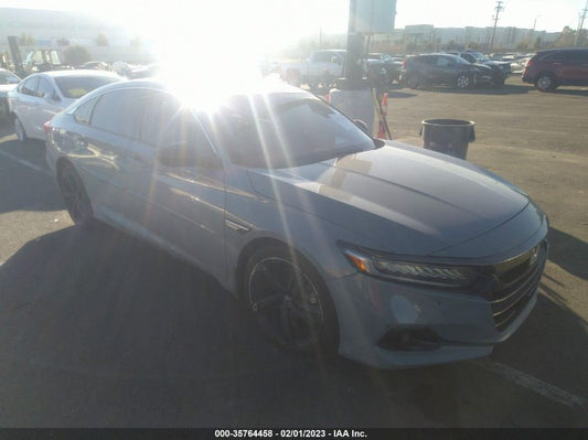 2021 HONDA ACCORD SEDAN SPORT VIN: 1HGCV2F39MA001595