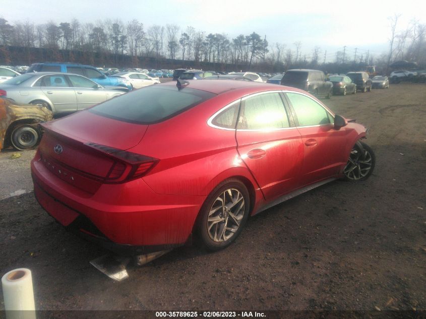 2021 HYUNDAI SONATA SEL VIN: 5NPEL4JA4MH080519