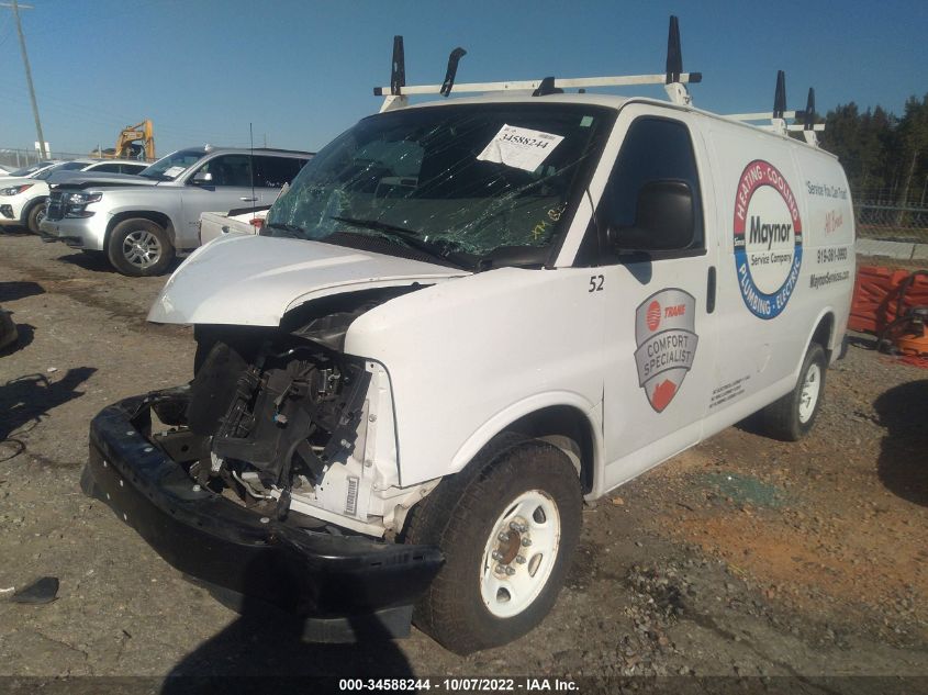 2021 CHEVROLET EXPRESS CARGO VAN VIN: 1GCWGAFP7M1221336