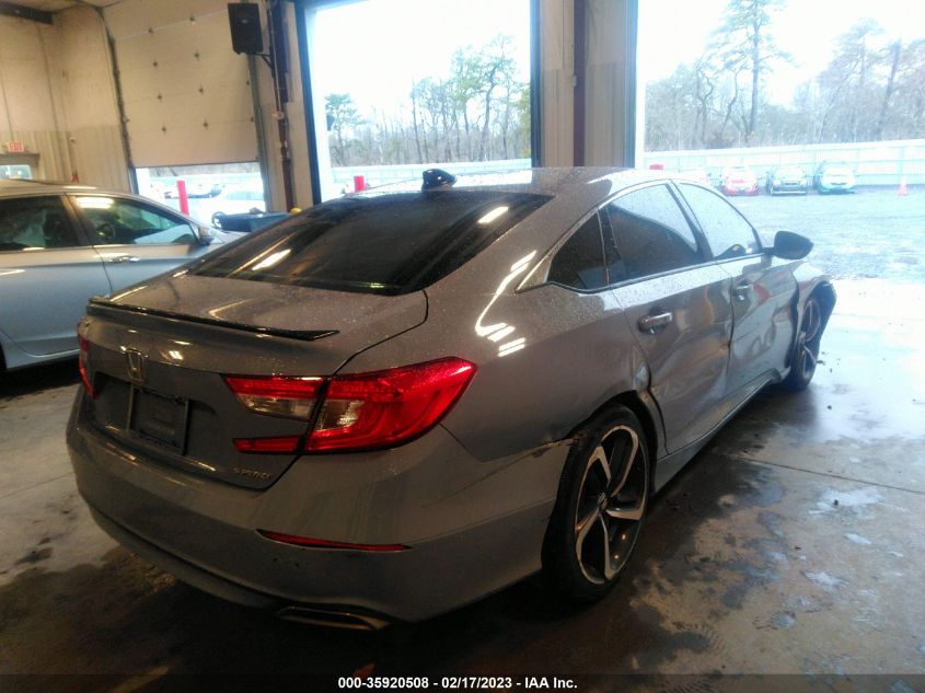 2022 HONDA ACCORD SEDAN SPORT VIN: 1HGCV1F3XNA030714