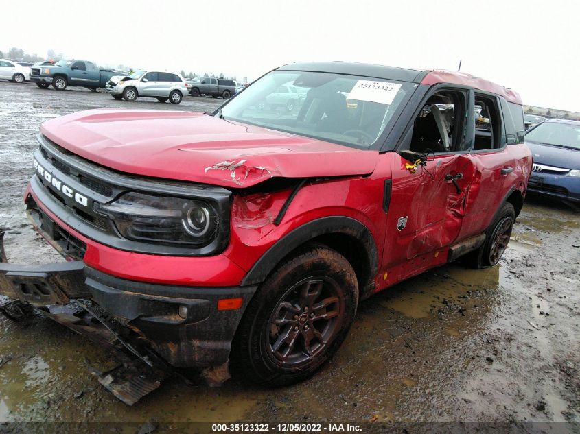 2021 FORD BRONCO SPORT BIG BEND VIN: 3FMCR9B67MRA37668