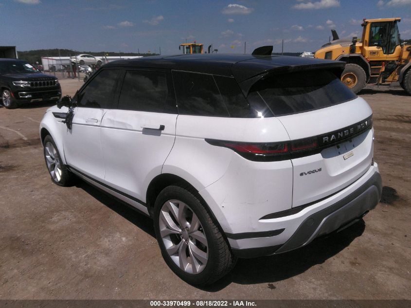 2021 LAND ROVER RANGE ROVER EVOQUE S VIN: SALZJ2FX1MH126811