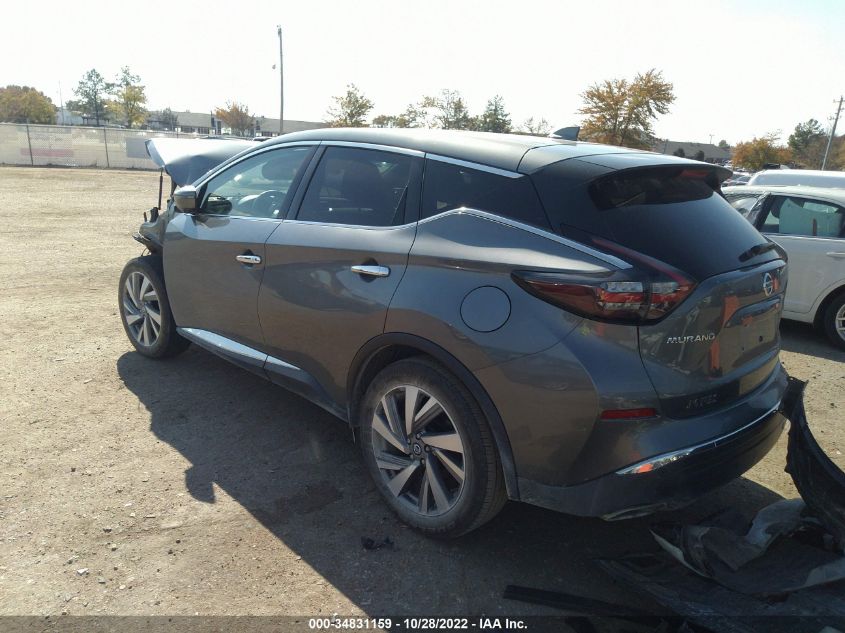 2021 NISSAN MURANO SL VIN: 5N1AZ2CJXMC133312