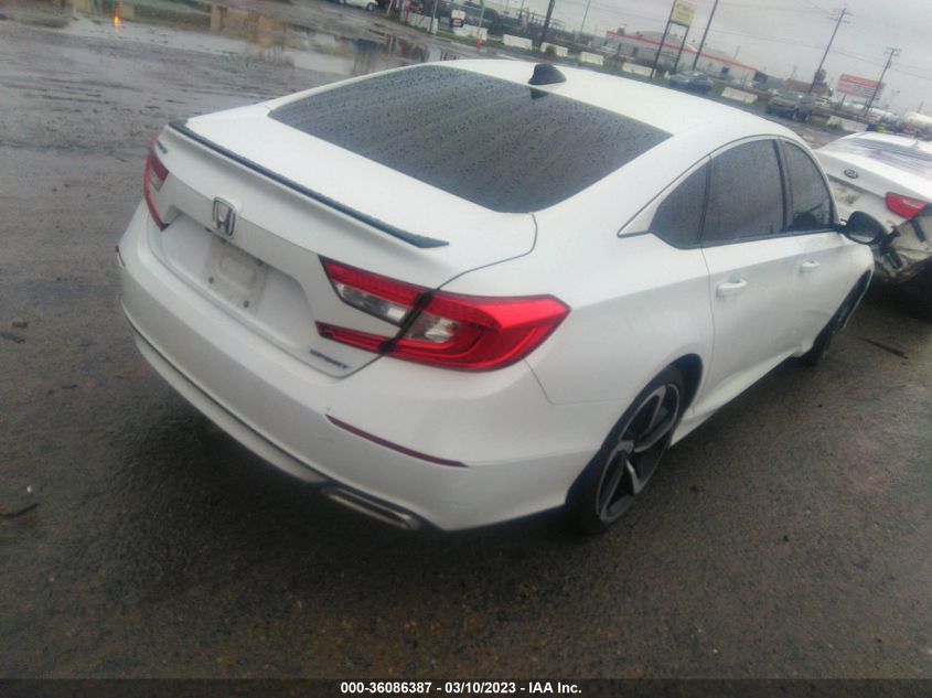 2022 HONDA ACCORD SEDAN SPORT VIN: 1HGCV1F32NA023496
