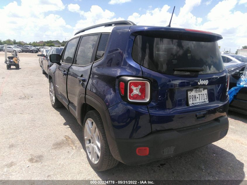 2021 JEEP RENEGADE LATITUDE VIN: ZACNJCBBXMPM44163