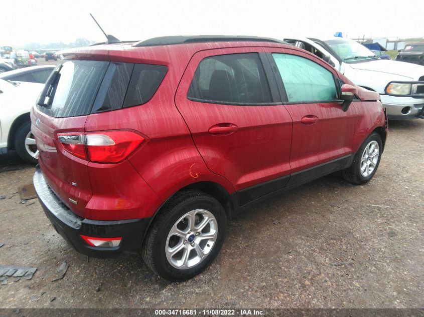 2020 FORD ECOSPORT SE VIN: MAJ3S2GE1LC362755
