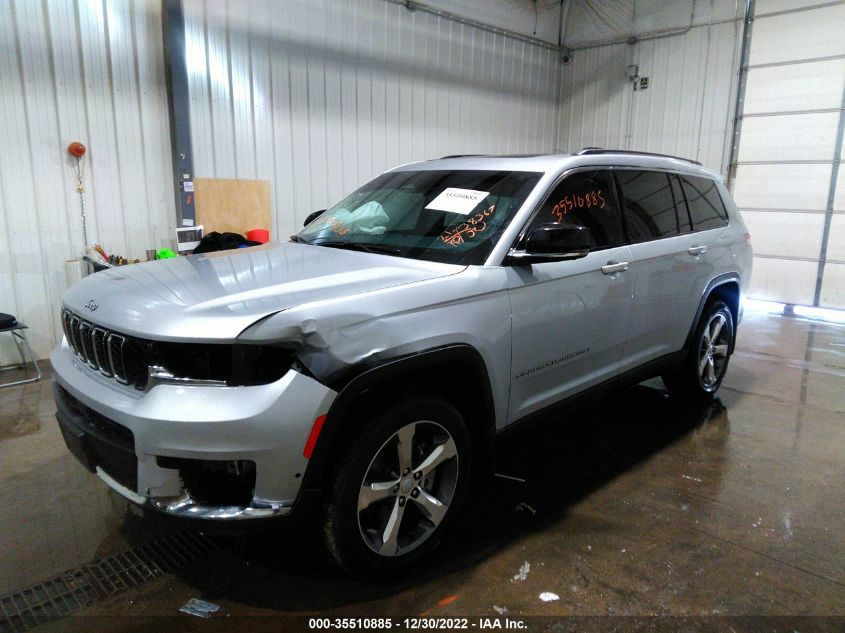 2021 JEEP GRAND CHEROKEE L LIMITED VIN: 1C4RJKBG2M8112252