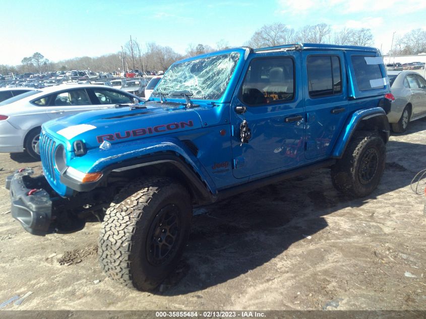 2022 JEEP WRANGLER VIN: 1C4HJXFN7NW256474