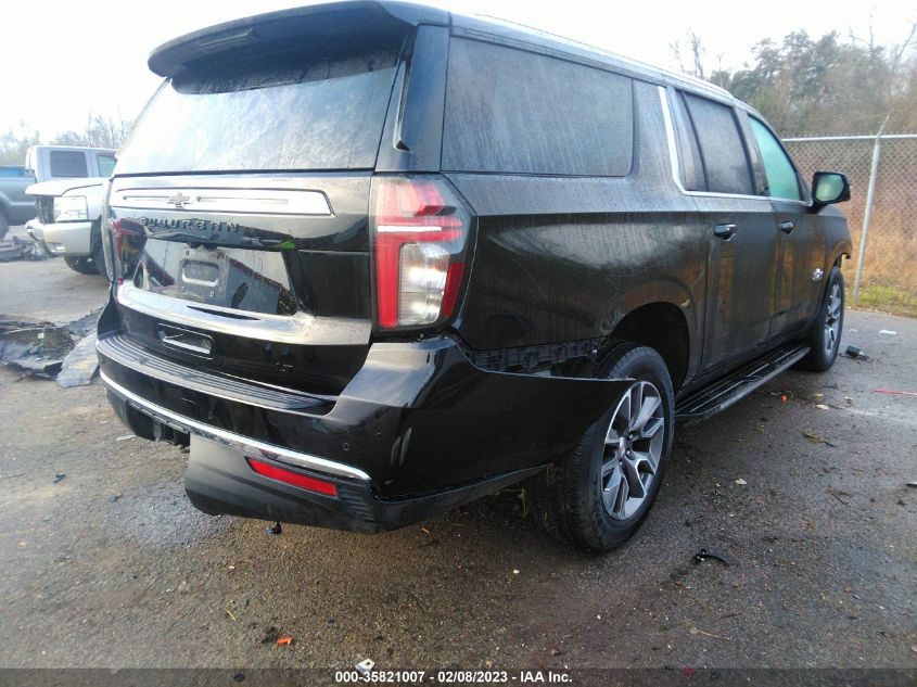 2022 CHEVROLET SUBURBAN LT VIN: 1GNSCCKD0NR358100
