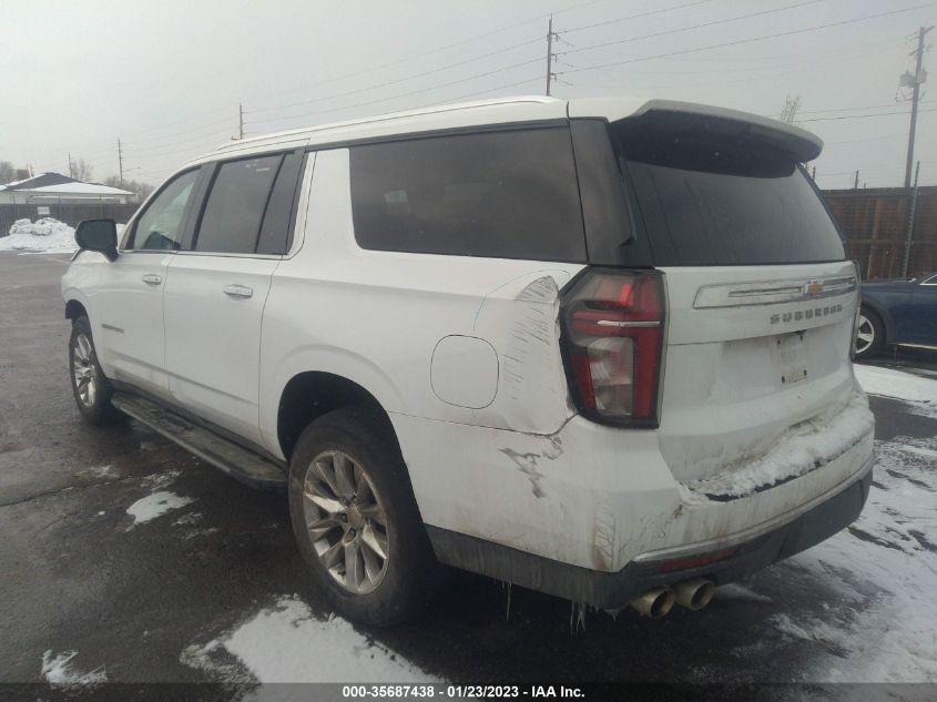 2022 CHEVROLET SUBURBAN PREMIER VIN: 1GNSKFKD3NR137370