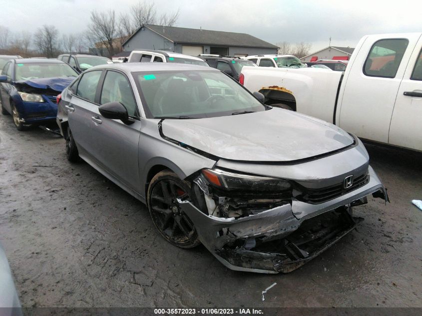 2022 HONDA CIVIC SEDAN SPORT VIN: 2HGFE2F55NH585902